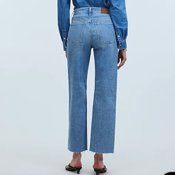 Worn only a few times the Madewell slim wide leg crop - Picture 2 of 9